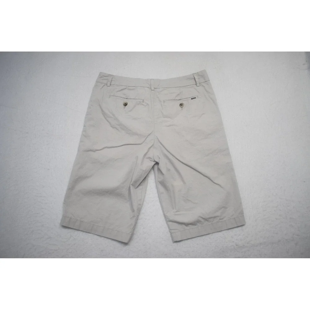 Polo Ralph Lauren Chino Shorts Classic Fit Gray Flat Front 11